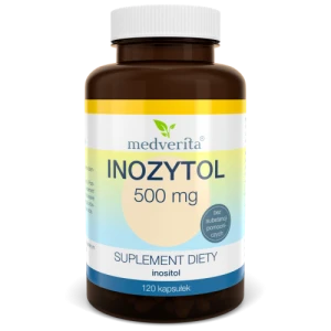 MEDVERITA Inozytol 500 mg 120 kapsułek