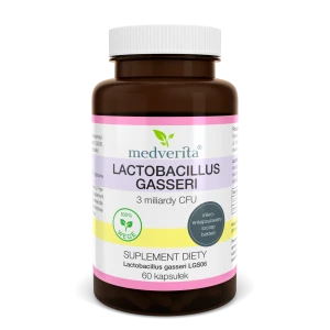 MEDVERITA Lactobacillus gasseri 3mld FCU 60 kapsułek