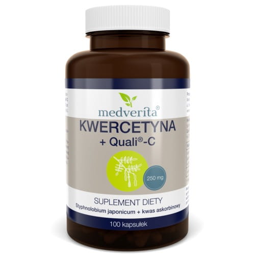 Medverita Kwercetyna + Quali C 100 kapsułek