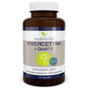 Medverita Kwercetyna + Quali C 100 kapsułek