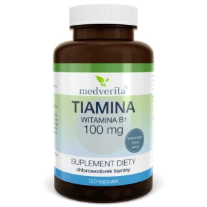 Medverita Tiamina B1 120 kapsułek
