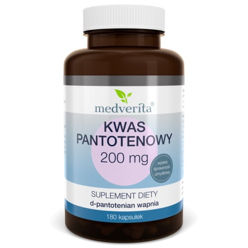 Medverita Kwas pantotenowy 180 kapsułek