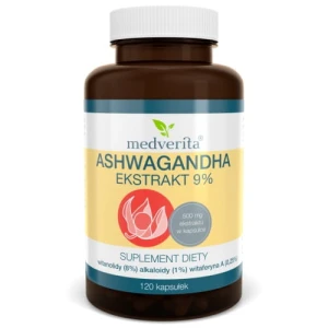Medverita Ashwagandha 120 kapsułek