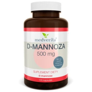 Medverita D-mannoza 100 kapsułek