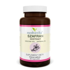 Medverita Szafran extrakt 300mg 90 kapsułek