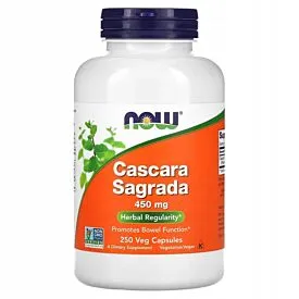 Now Foods Cascara Sagrada 450mg 250 kapsułek