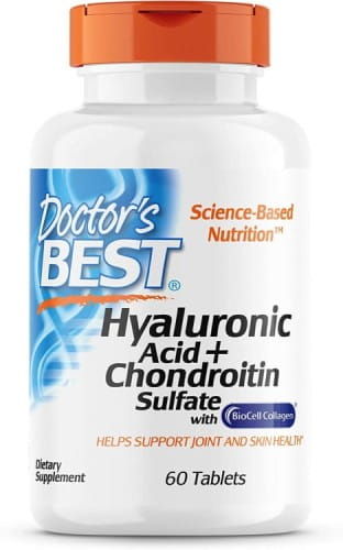 Doctor's Best Hyaluronic Acid + Chondroitin Sulfate 60 kapsułek