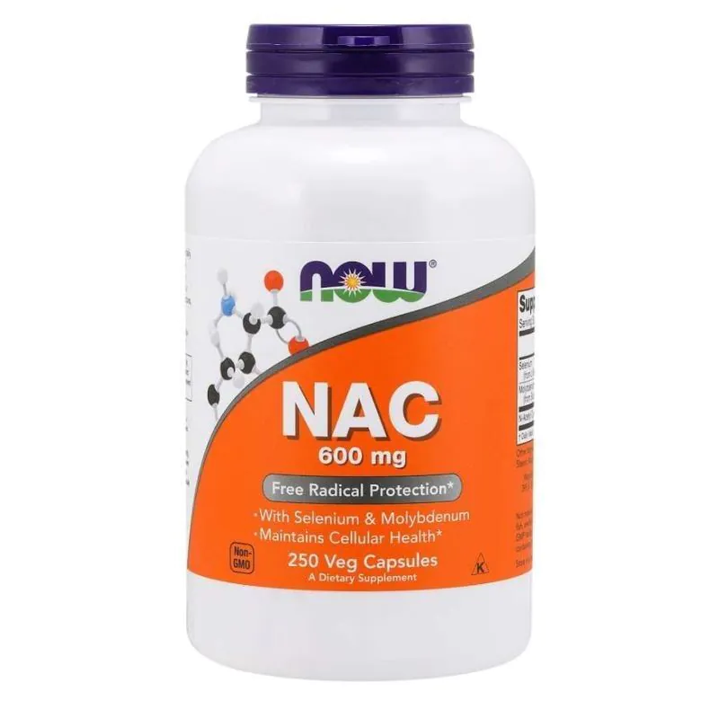 Now Foods NAC 250 kapsułek