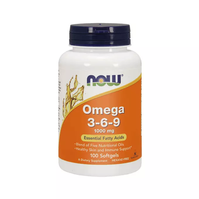 Now Foods Omega 3-6-9 1000 mg 100 kapsułek
