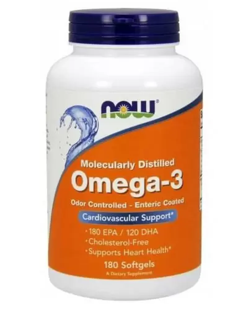 Now Foods Omega-3 1000mg 180 kapsułek