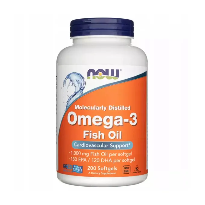 Now Foods Omega 3 100mg 200 kapsułek