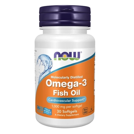 Now Foods Omega 3 1000mg 30 kapsułek