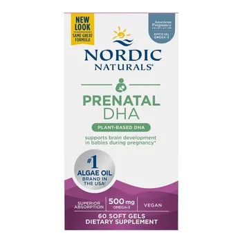 Nordic Naturals Prenatal DHA 500 mg 60 kapsułek