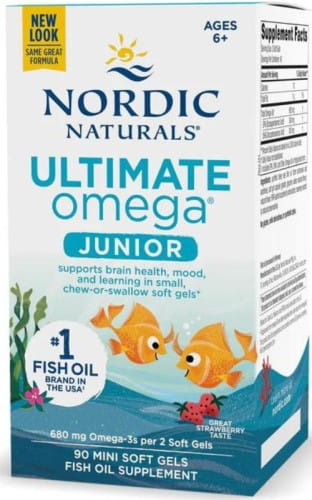 Nordic Naturals Ultimate omega junior strawberry 90 kpasułek