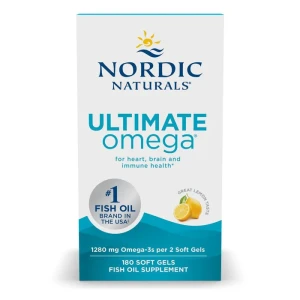 Nordic Naturals Ultimate Omega 1280 mg lemon 180 kapsułek