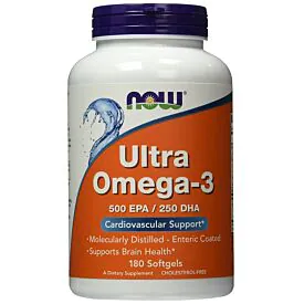 Now Foods Ultra Omega 3 180 kapsułek