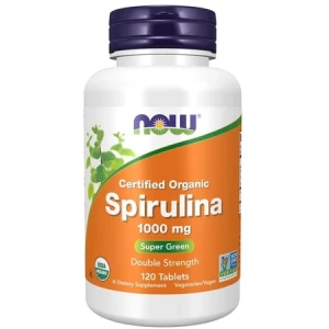 Now Foods Spirulina 1000mg 120 tabletek