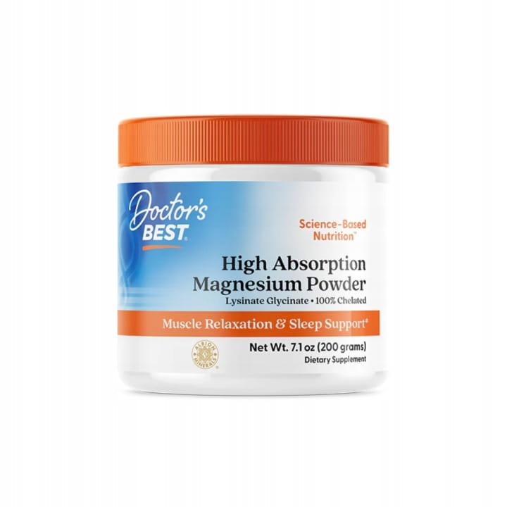 Doctor's Best High Absorption Magnesium Proszek 200g