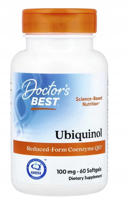 Doctor's Best Ubiquinol Kaneka 100mg 60 kapsułek