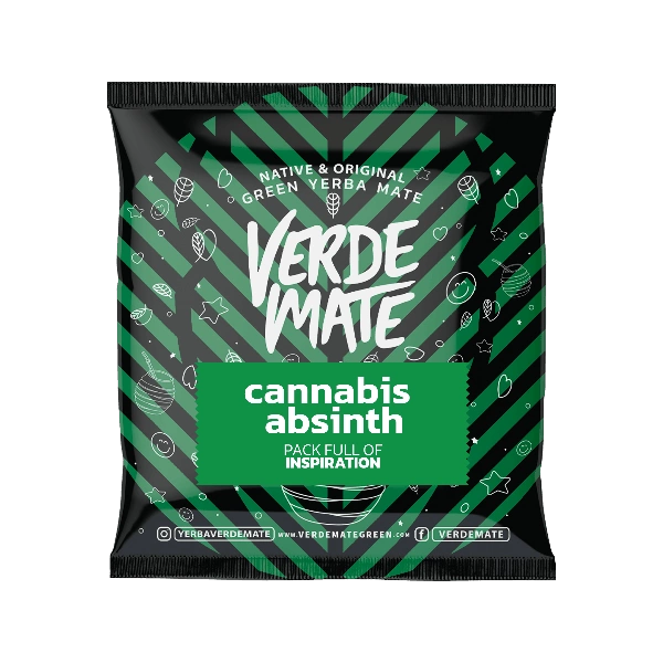 VERDE MATE Yerba Cannabis Absinth 50g