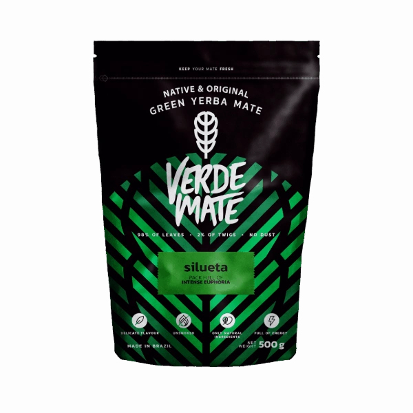 VERDE MATE Yerba Green Silueta 500g