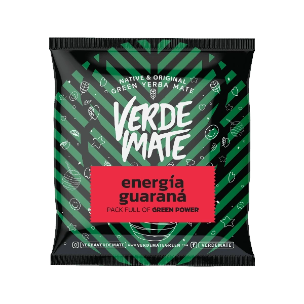 VERDE MATE Yerba Green Energia Guarana 50g