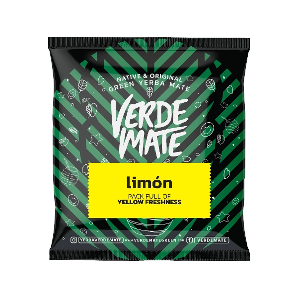 VERDE MATE Yerba Green Limon 50g
