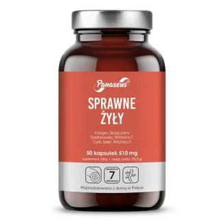 Panaseus Sprawne Żyły 50 kapsułek