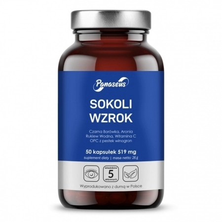 YANGO Panaseus Sokoli Wzrok 50 kapsułek