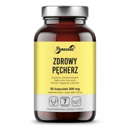 YANGO Panaseus Zdrowy pęcherz 50 kapsułek