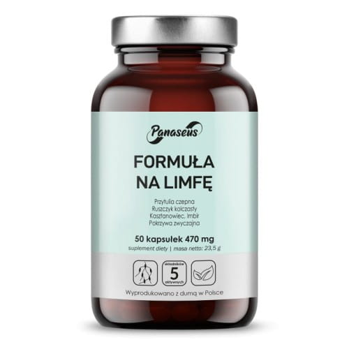 YANGO Panaseus Formuła na Limfę 50 kapsułek