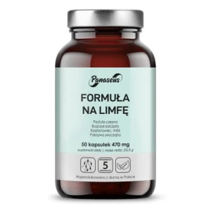 YANGO Panaseus Formuła na Limfę 50 kapsułek