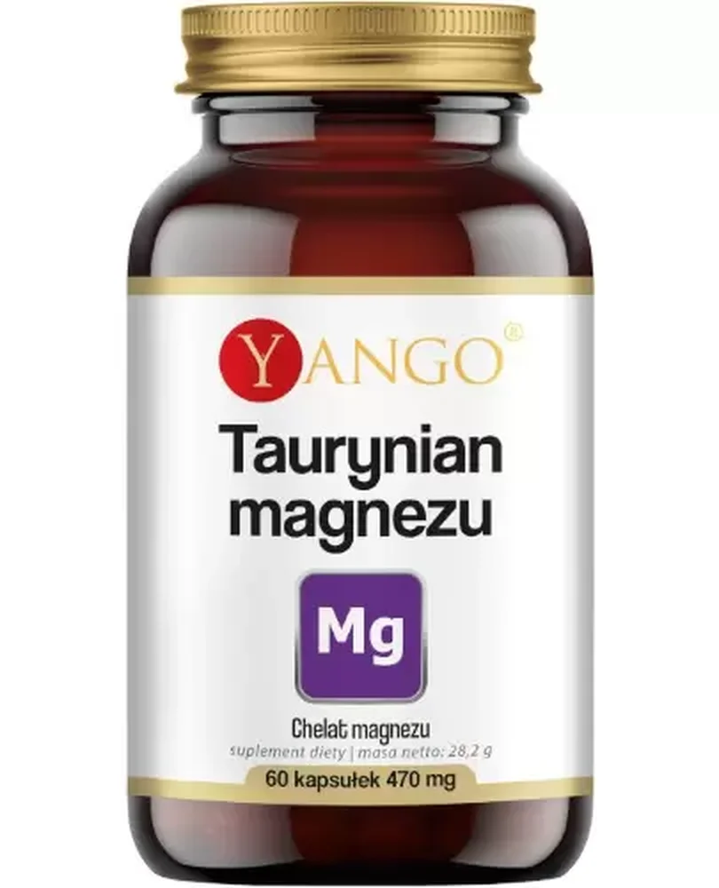 YANGO Taurynian Magnezu 60 kapsułek
