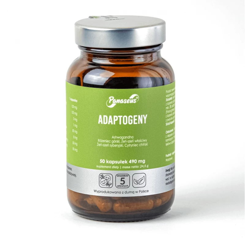 YANGO Panaseus Adaptogeny 50 kapsułek