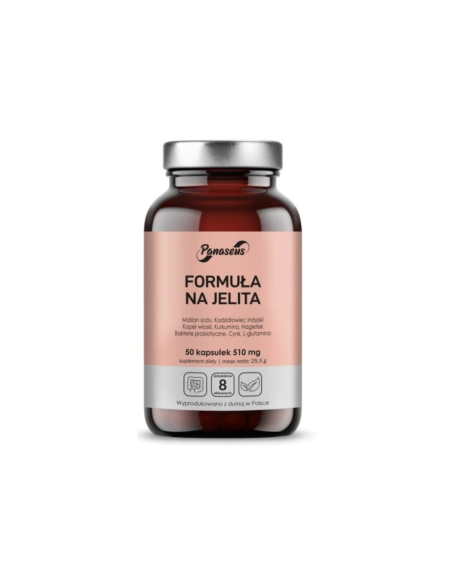 YANGO Panaseus Formuła na jelita 50 kapsułek
