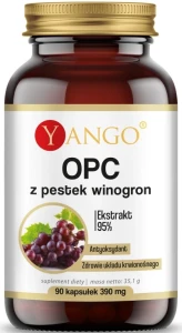 YANGO OPC z pestek winogron 90 kapsułek