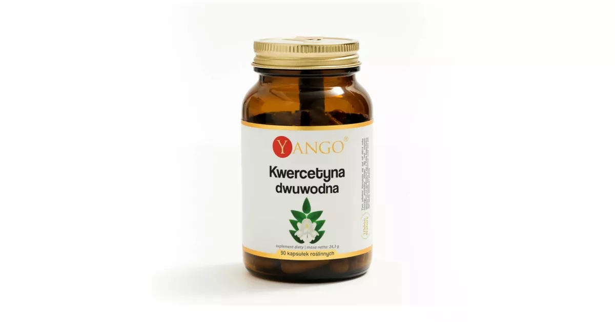 YANGO Kwercetyna Dwuwodna 90 kapsułek