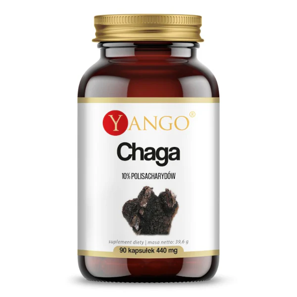 YANGO Chaga ekstrakt 10% 90 kapsułek
