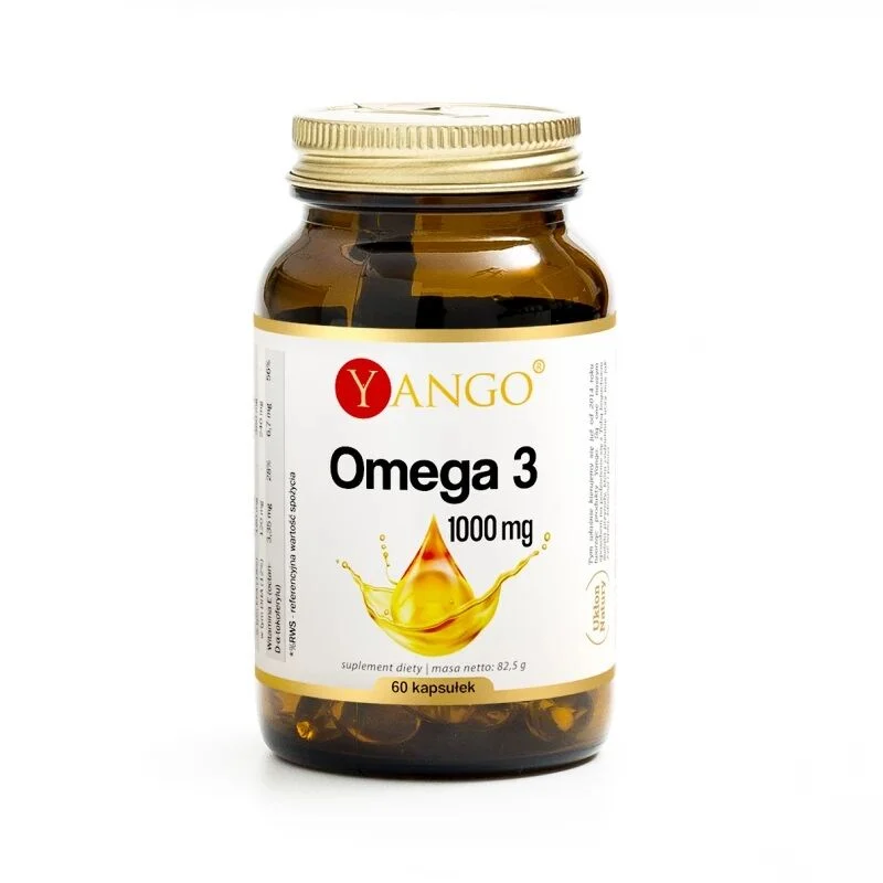 YANGO Omega 3 1000 mg 60 kapsułek
