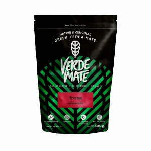VERDE MATE Yerba Green Fresa truskawka 500g