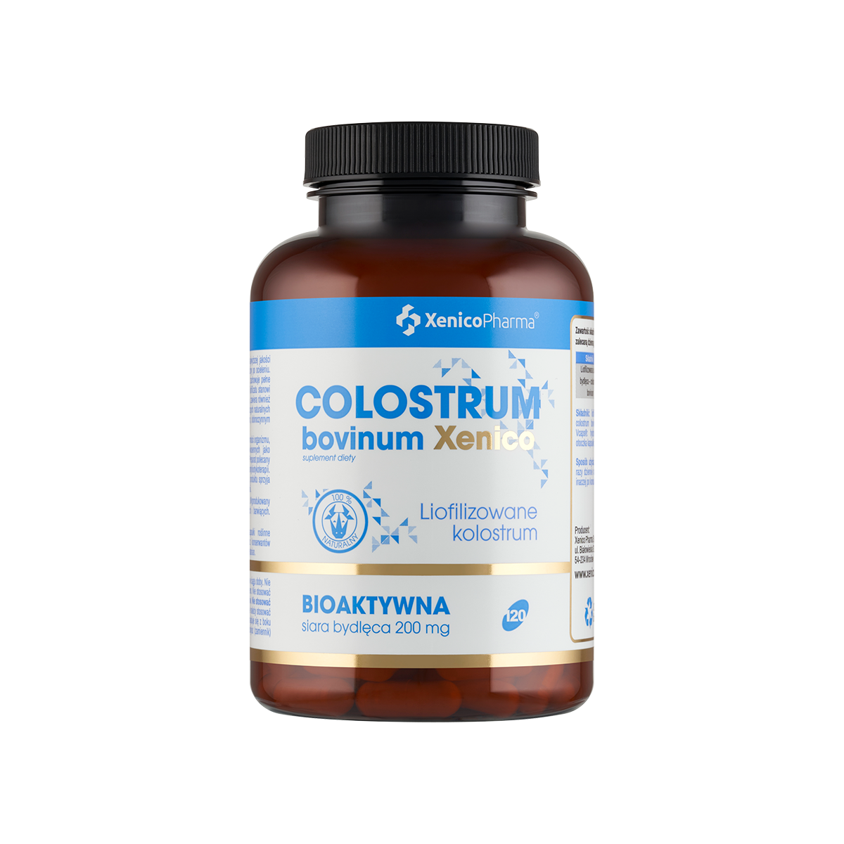 XENICO Colostrum Bovinum 120 kapsułek