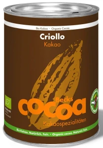 BECKS COCOA Kakao criollo w proszku fair trade bezglutenowe Bio 250g