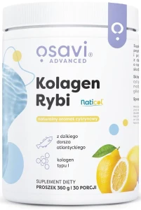 OSAVI Kolagen rybi (naturalny aromat cytryn) 360g