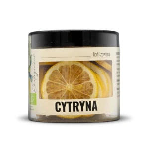 DARY NATURY Słój Cytryna plastry Liofilizowane EKO 50g