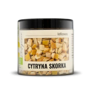 DARY NATURY Słój Cytryna skórka Liofilizowana EKO 60g