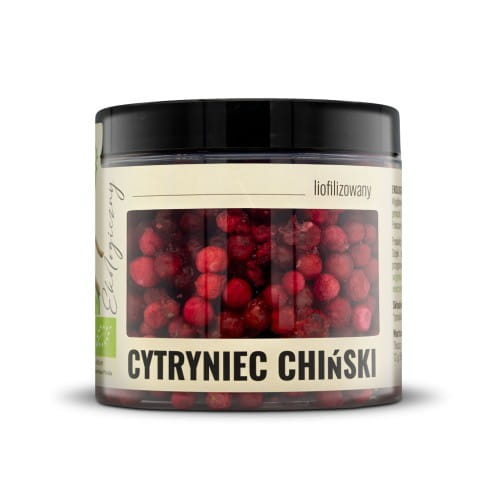 DARY NATURY Słój Cytryniec chiński owoc liofilizowany EKO 60g