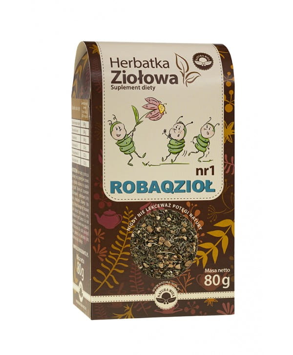 NATURA WITA Herbatka ROBAQZIOŁ NR1 80g