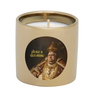 WNEK Świeca sojowa ZŁOTE A SKROMNE 150g