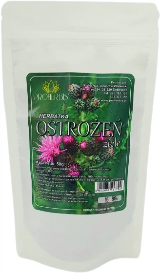 PROHERBIS Ostrożeń ziele cięte 50 g
