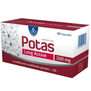 OLEOFARM Potas Long Active 60 kapsułek